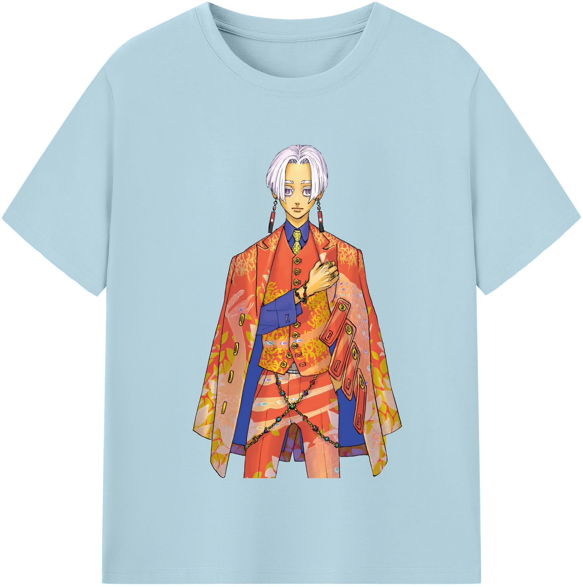 （画像用） 東京リベンジャーズ Tokyo Revengers 綿100％半袖Tシャツ（フロントプリント）